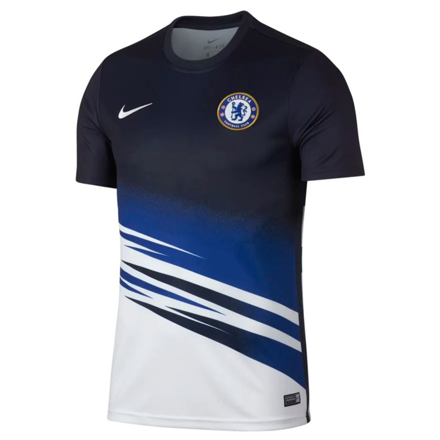 Nike Chelsea Dry Pre Match Trainingsshirt 2019-2020 Blauw Wit