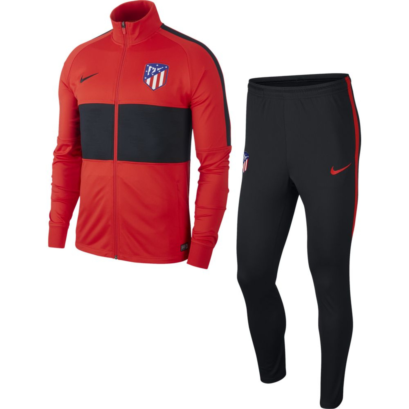 Nike Atletico Madrid Dry Strike Trainingspak 2019-2020 Rood