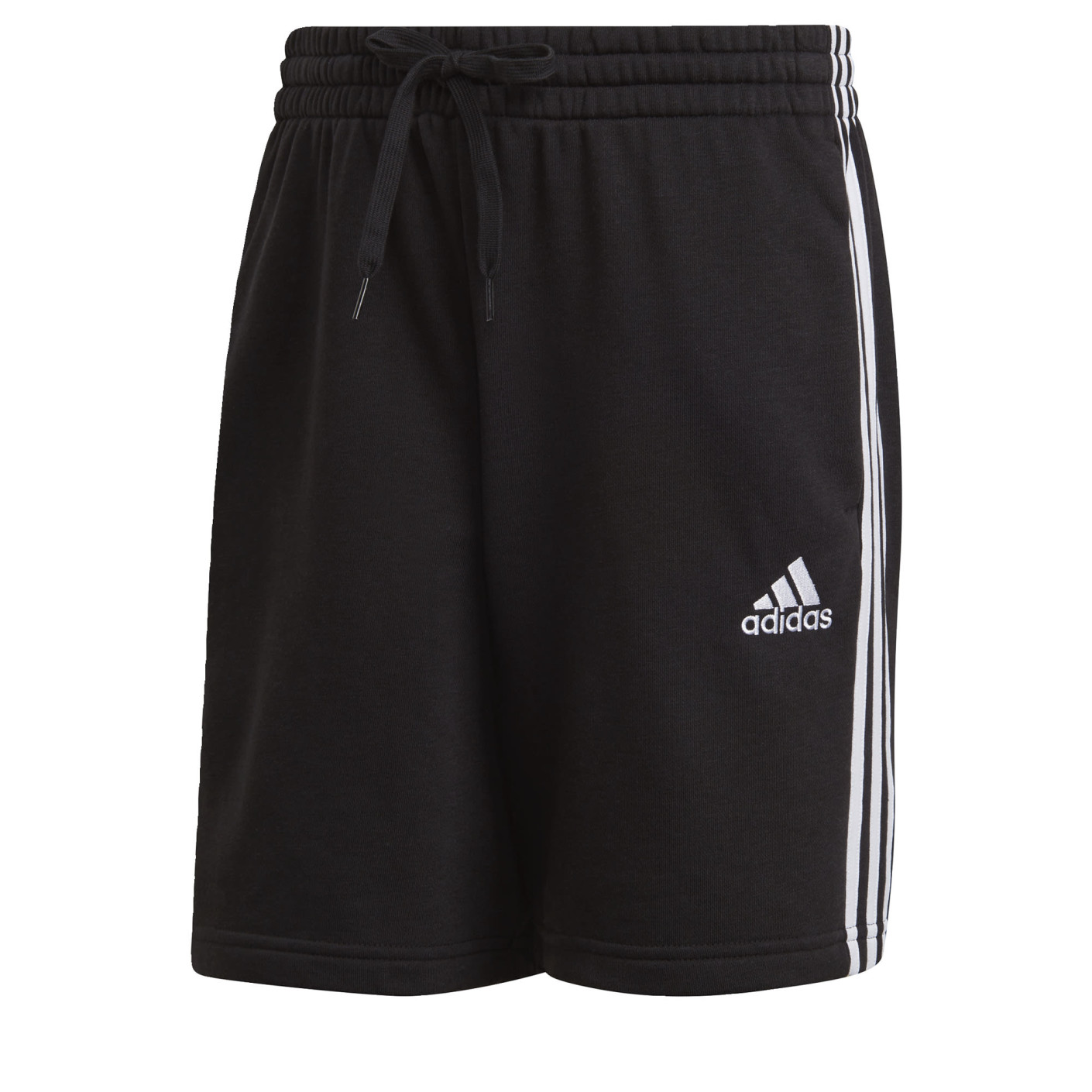 adidas Essentials French Terry 3-Stripes Broekje Zwart Wit