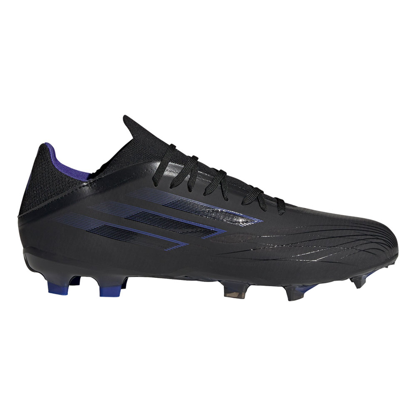 adidas X Speedflow.2 Gras Voetbalschoenen (FG) Zwart Blauw