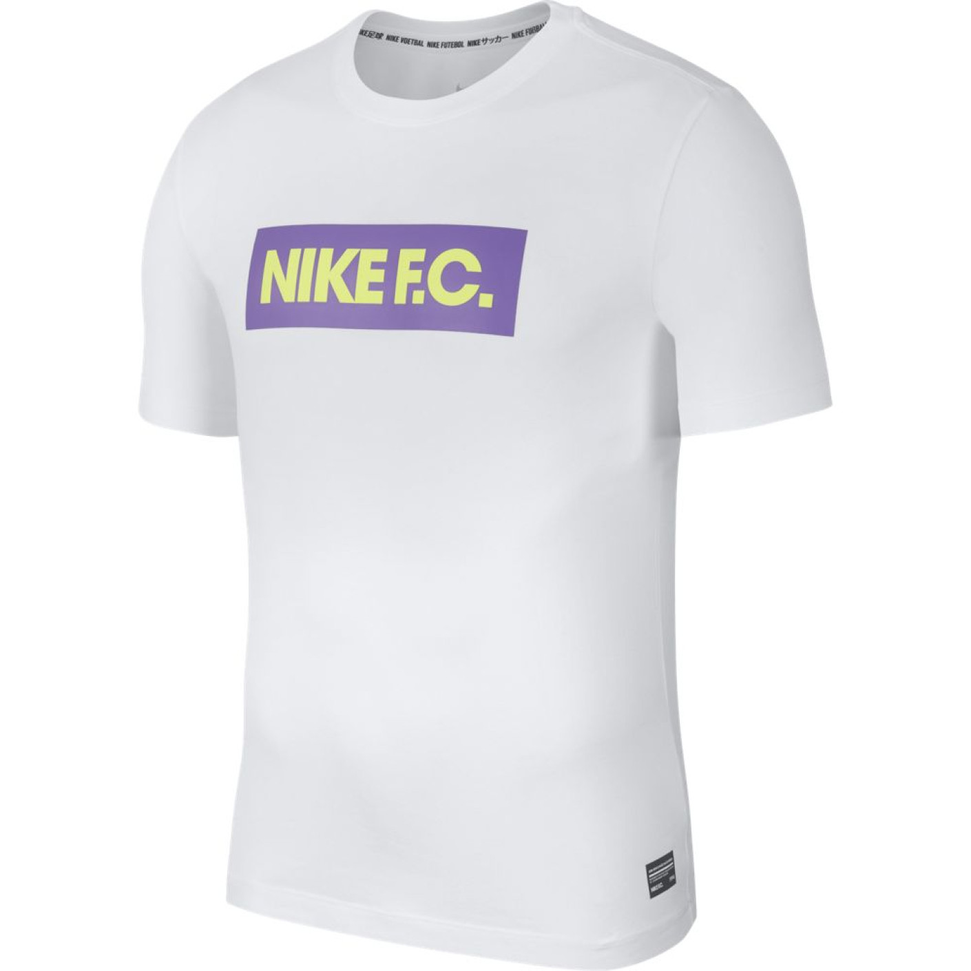 Nike F.C. Dry Shirt SEASONAL Block Wit Paars