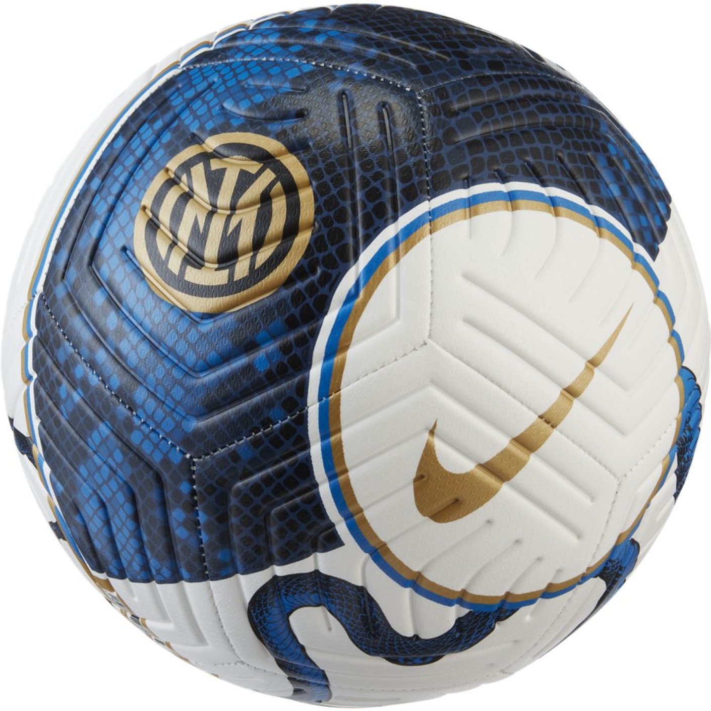 Nike Inter Milan Strike Voetbal Wit Blauw Goud