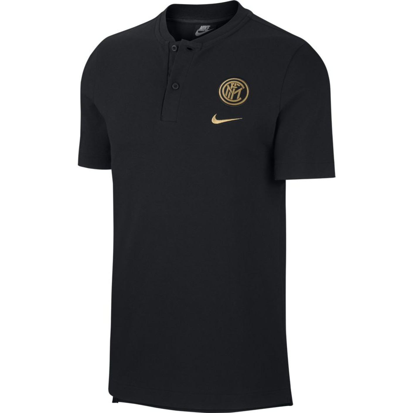 Nike Inter Milan Polo 2019-2020 Zwart Goud