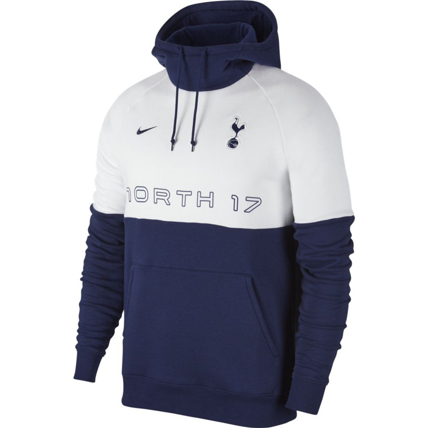 Nike Tottenham Hotspur GFA Fleece Hoodie 2019-2020 Blauw