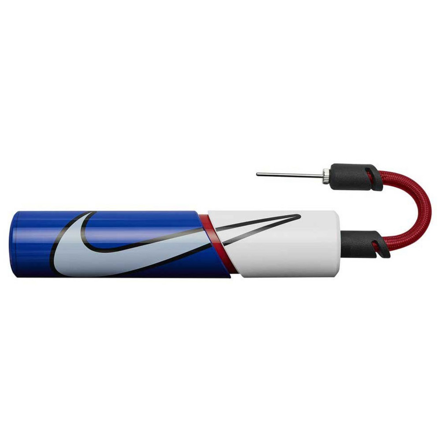 Nike Essential Ballenpomp Blauw Rood Wit