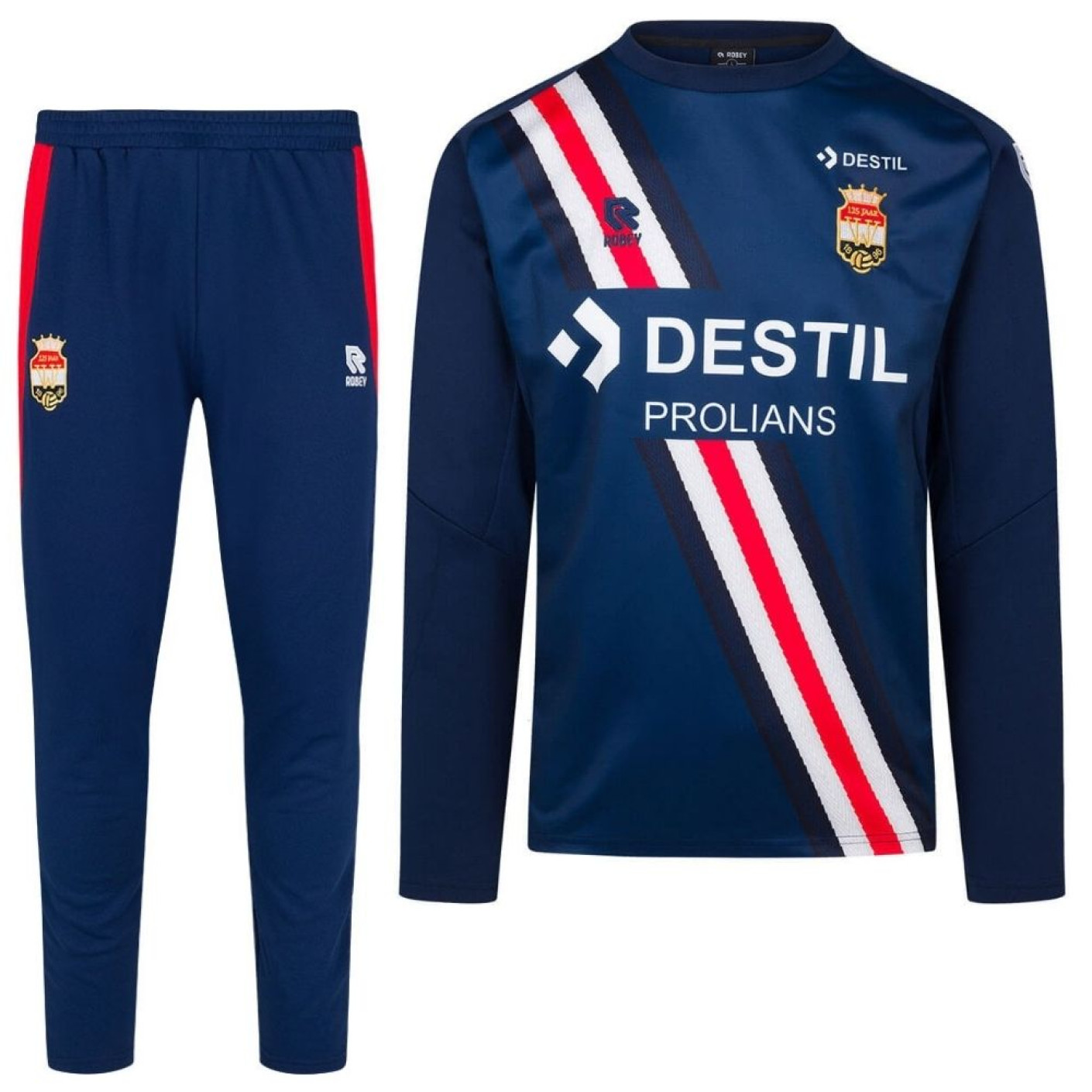 Willem II Pre-Match Trainingspak 2021-2022 Donkerblauw