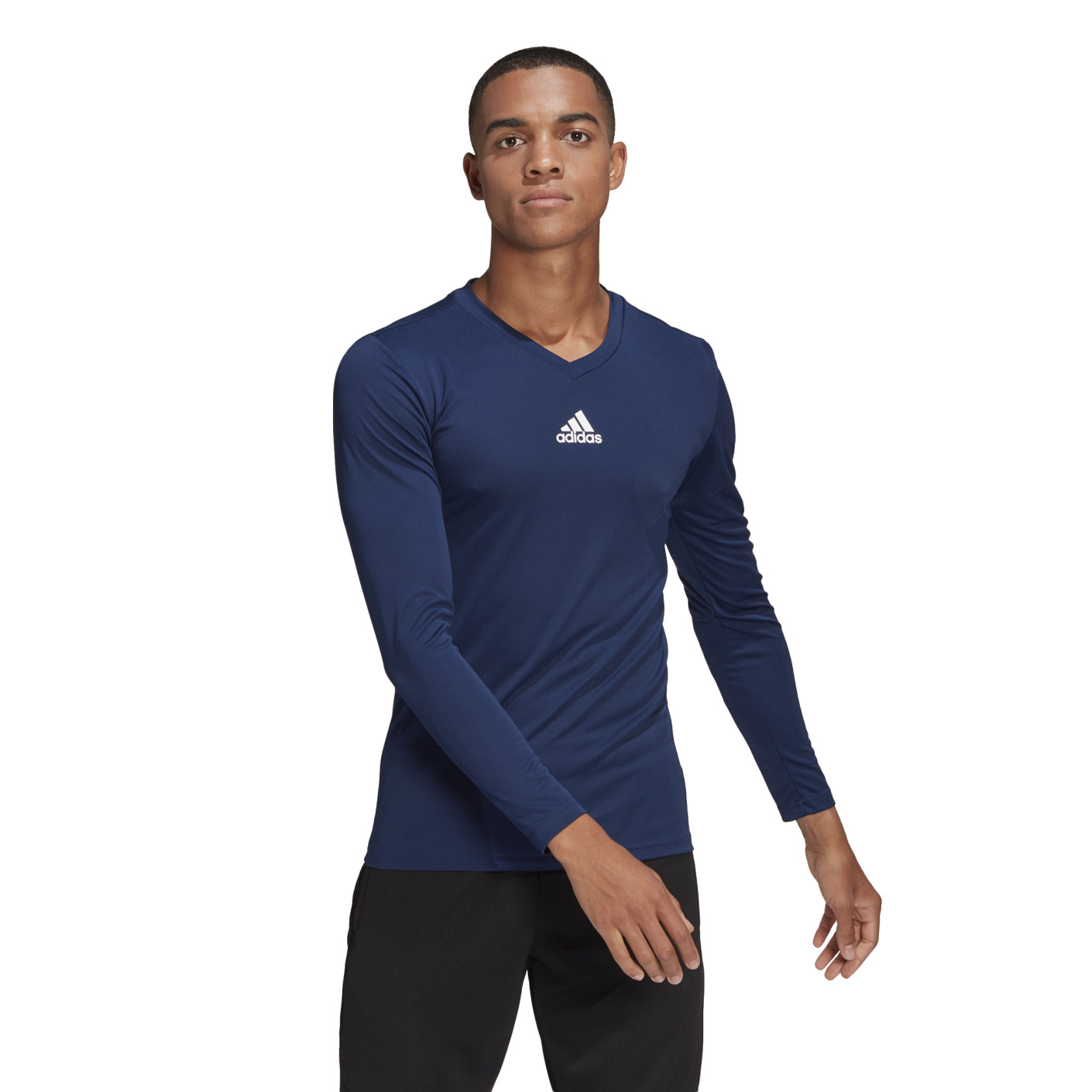 adidas Team Long Sleeve Base Layer Dark Blue