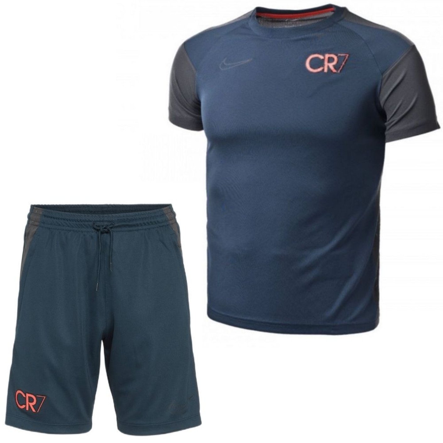 Nike CR7 Trainingsset Donkerblauw Antraciet Roze
