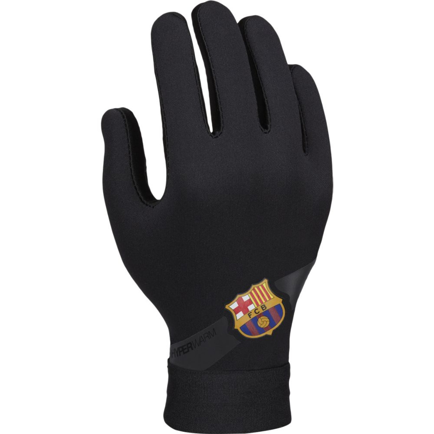Nike FC Barcelona Hyperwarm Handschoenen Kids Zwart Geel