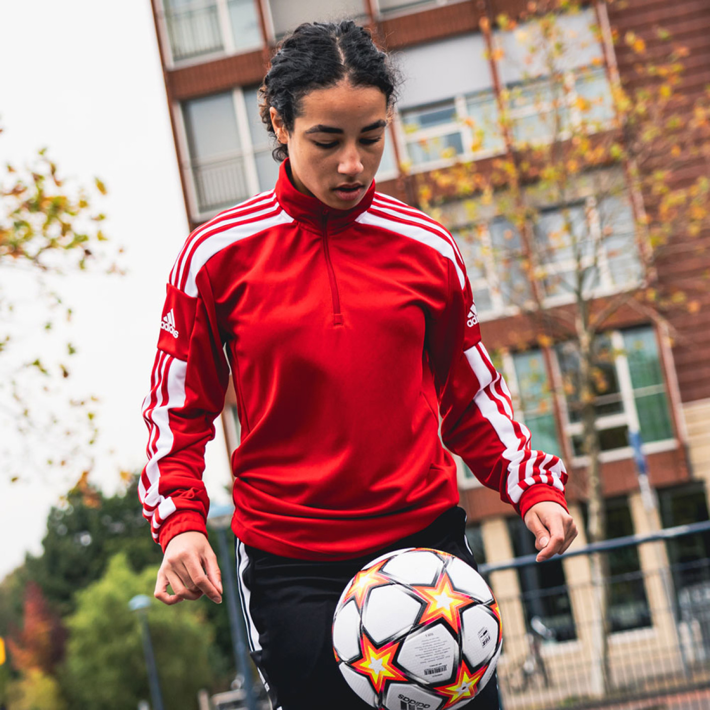 adidas Squadra 21 Trainingspak Rood Wit