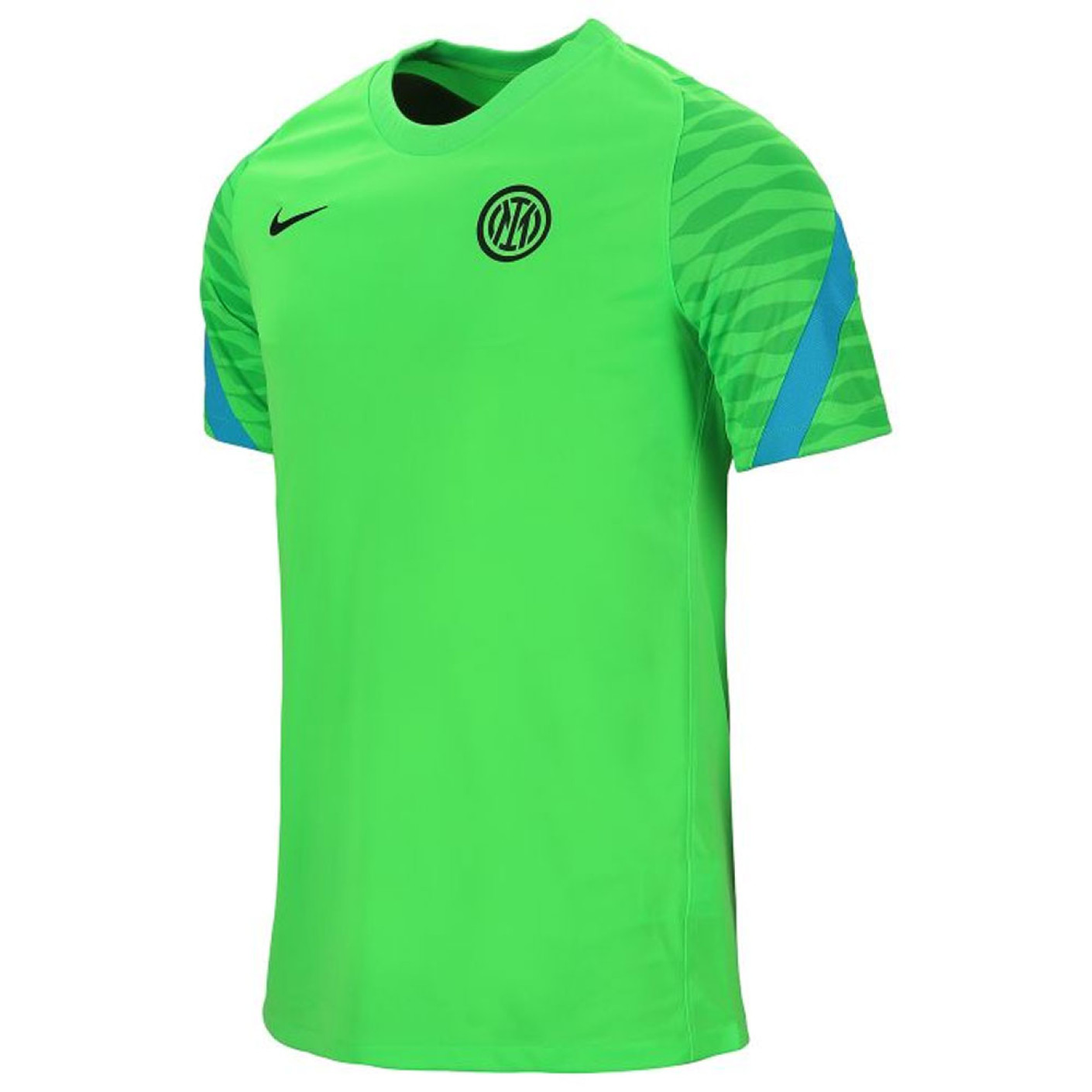 Nike Inter Milan Strike Trainingsshirt 2021-2022 Groen Blauw Zwart