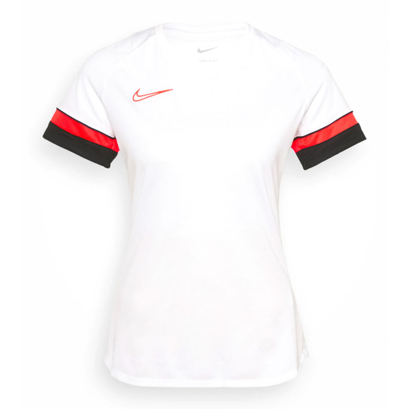 Nike Academy 21 Trainingsshirt Dames Wit Zwart Rood