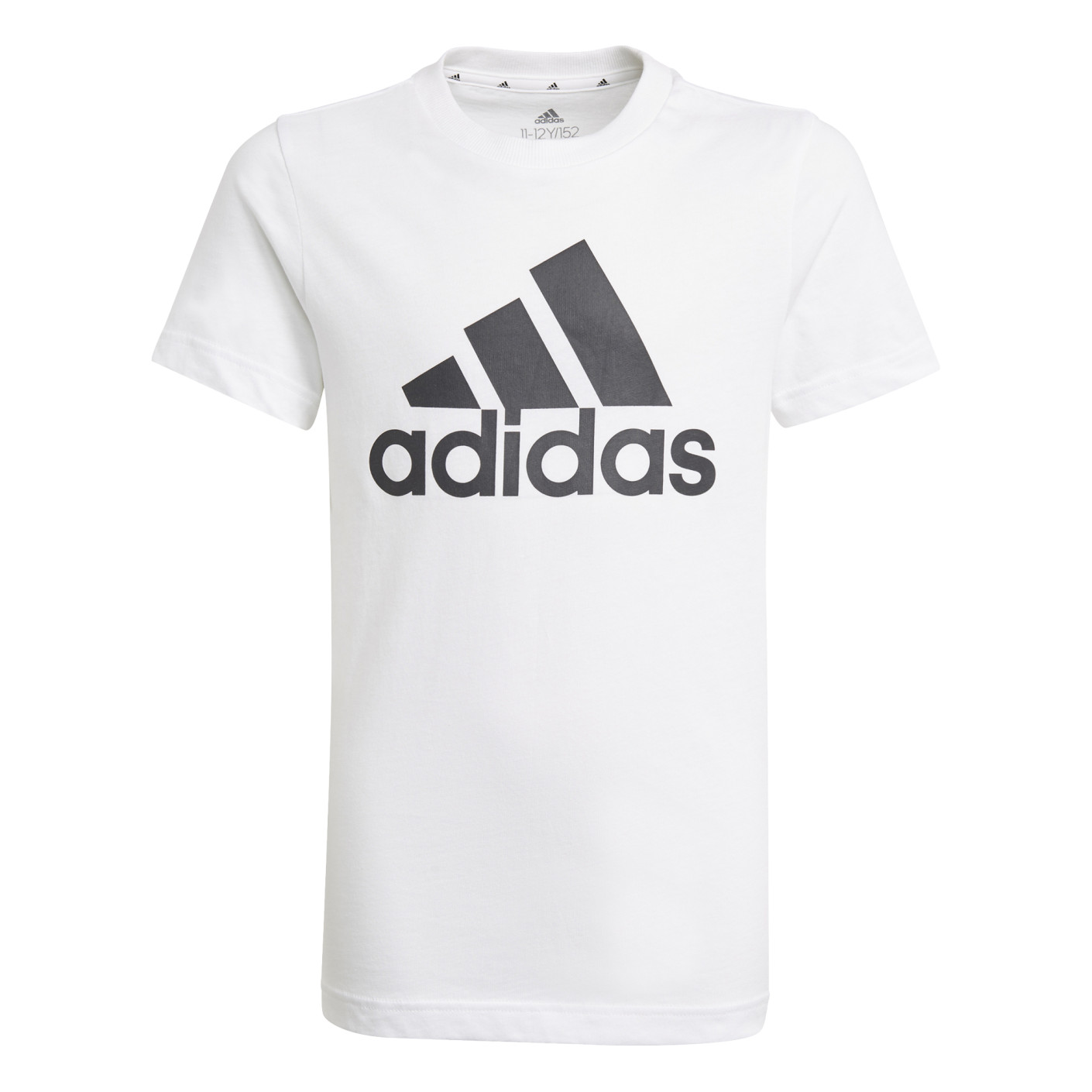 in het midden van niets klasse Giet adidas Essentials T-Shirt Big Logo Kids Wit Zwart