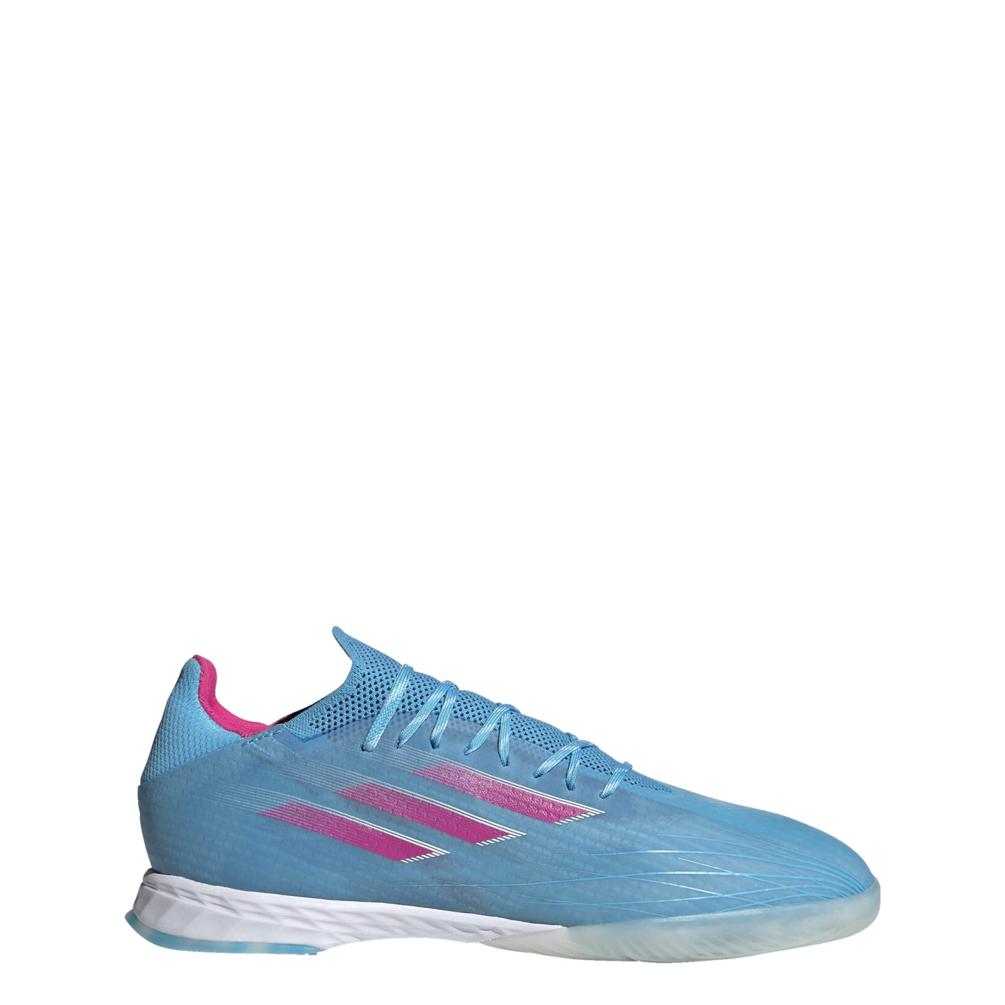 Vooruitzien paling Het formulier adidas X Speedflow.1 Zaalvoetbalschoenen (IN) Blauw Roze Wit