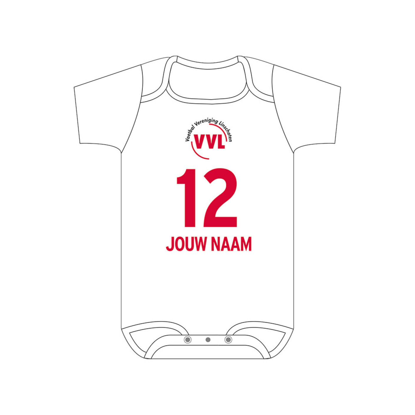 VV Linschoten bodysuit 62-68 personalized
