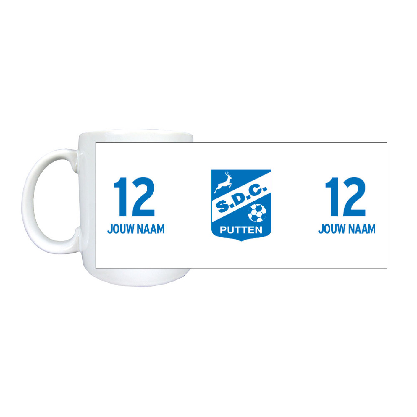 SDC Putten Mok Gepersonaliseerd