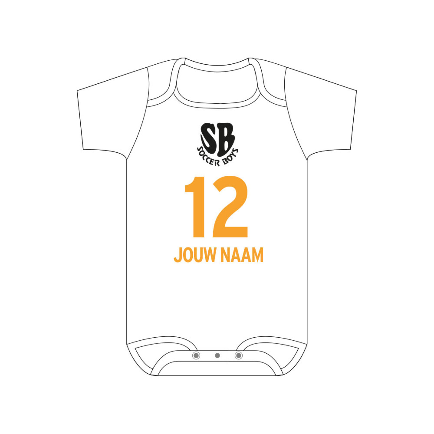 SV Soccer Boys bodysuit 62-68 personalized