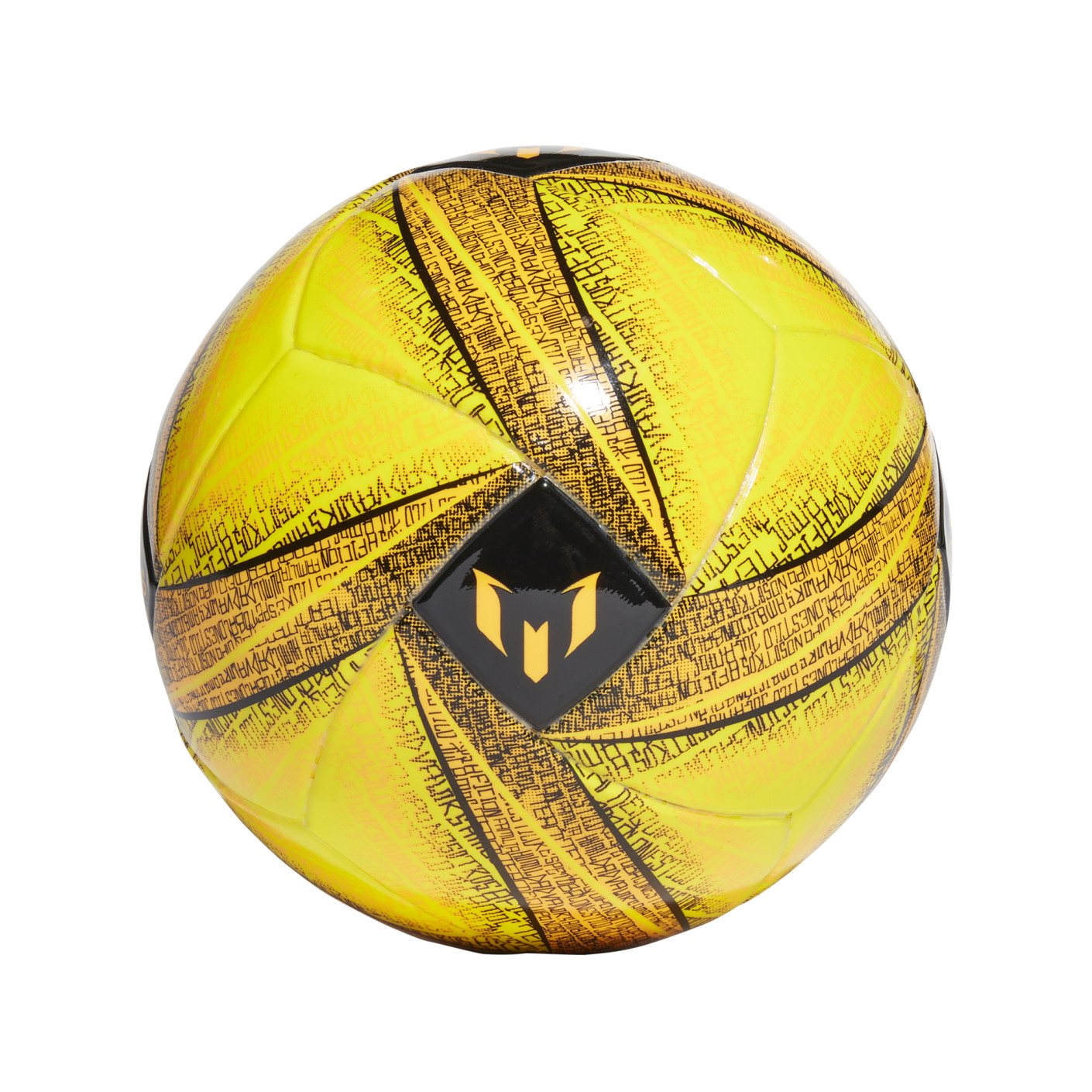 adidas Messi Mini Voetbal Maat 1 Goud Zwart