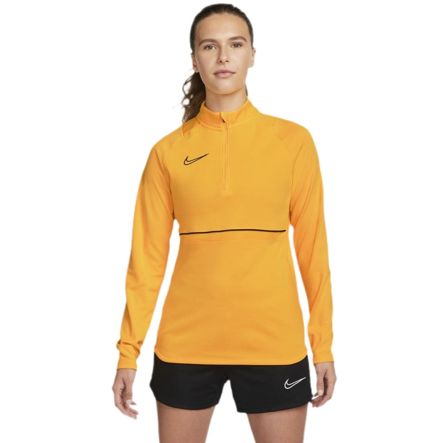 Nike Academy 21 Drill Trainingstrui Dames Oranje Zwart