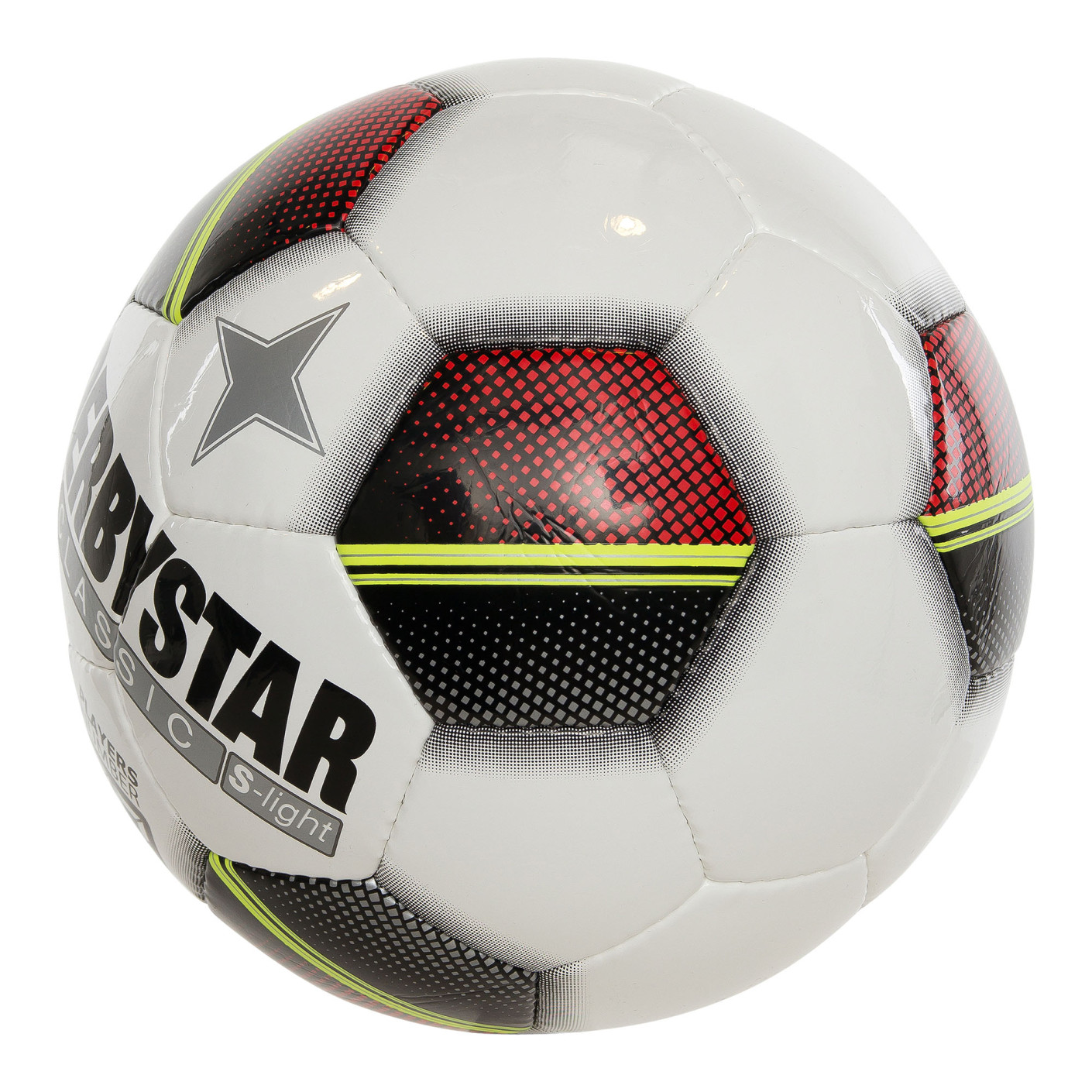 Derbystar Classic Super Light Wit met 8 X 1 Rood Vlak