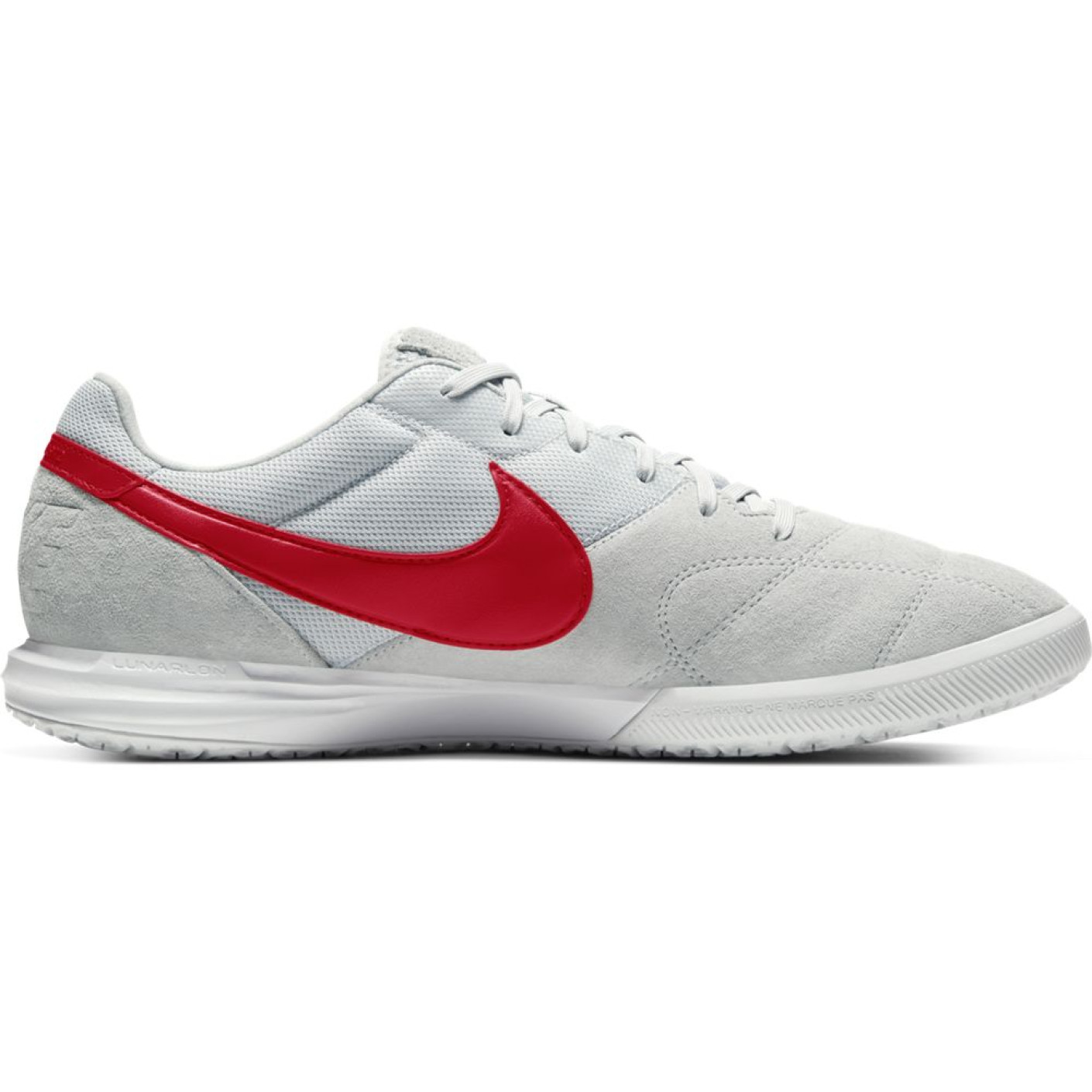 Nike Premier II SALA Zaalvoetbalschoenen Platinum Rood