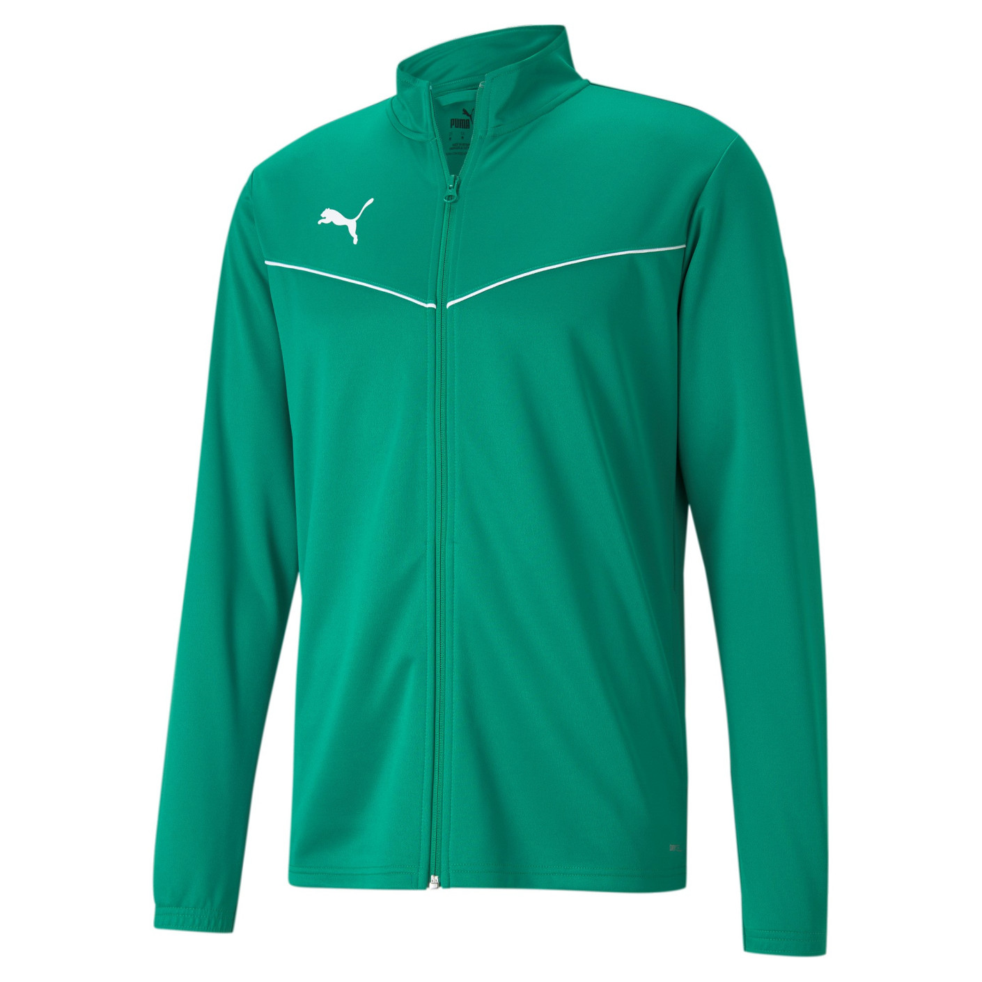 PUMA TeamRise Training Jacket Green White