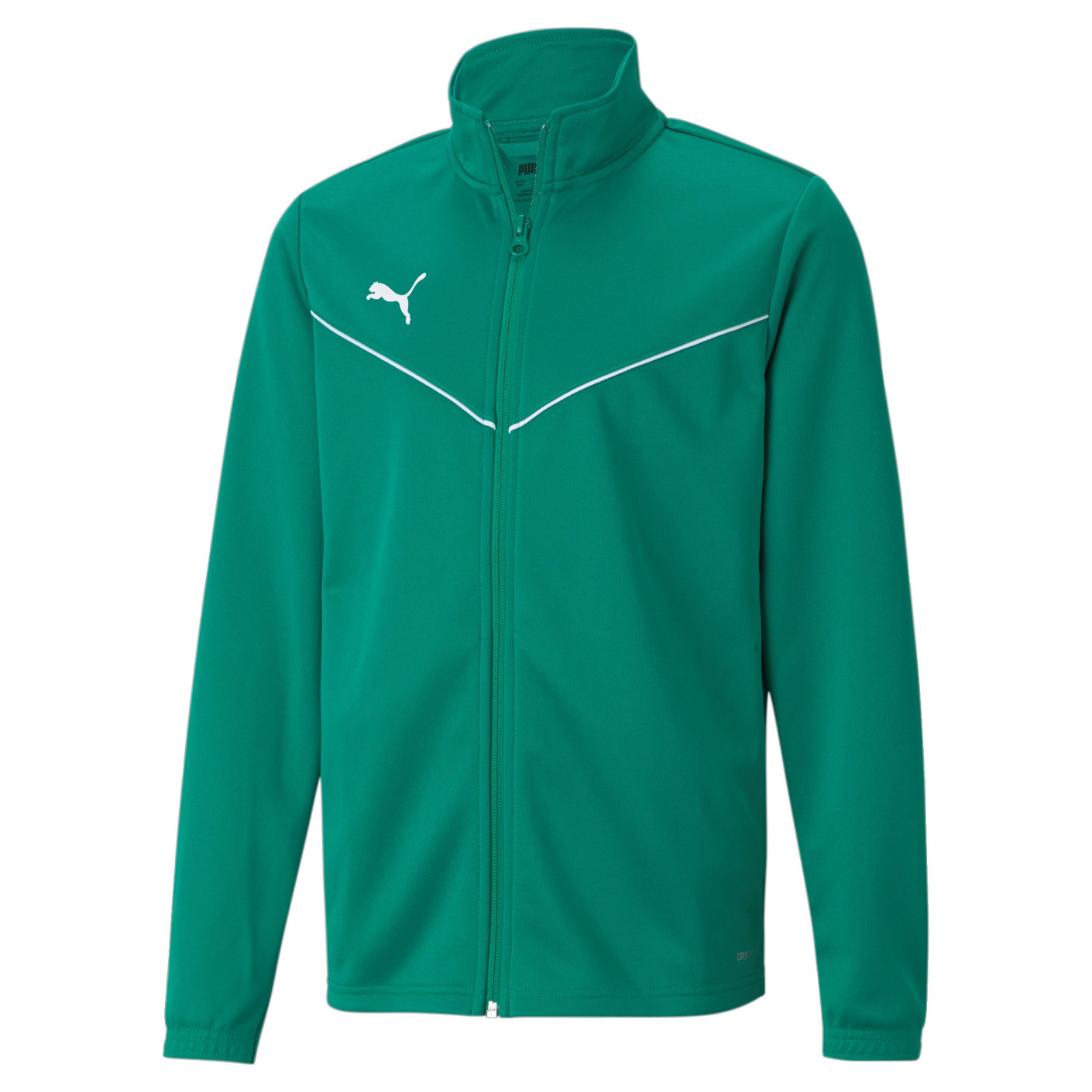 PUMA TeamRise Training Jacket Kids Green White