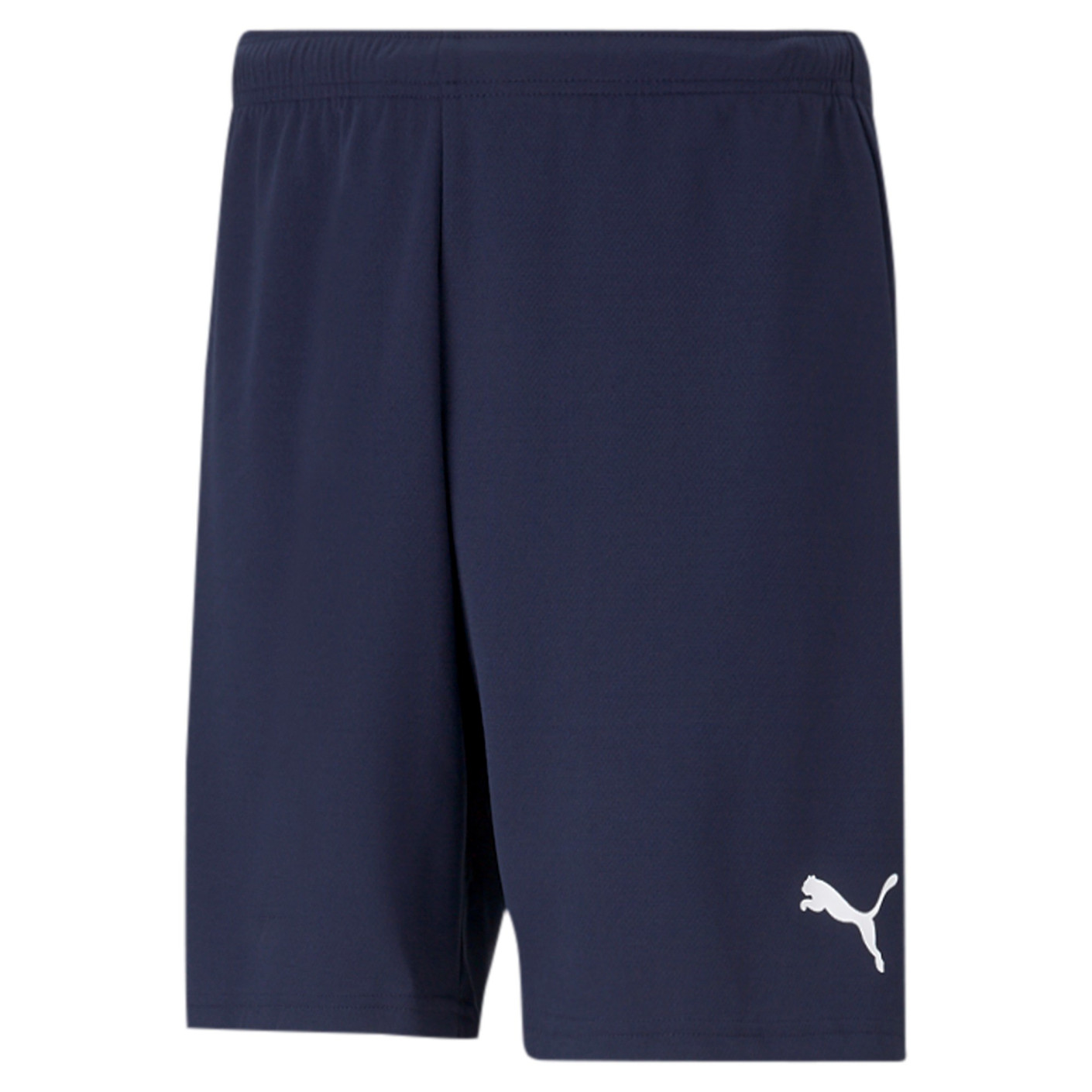 PUMA TeamRise Football Shorts Dark Blue White