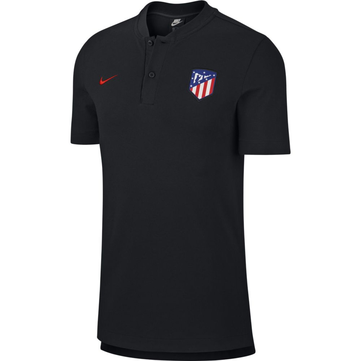 Nike Atletico Madrid Polo 2019-2020 Zwart