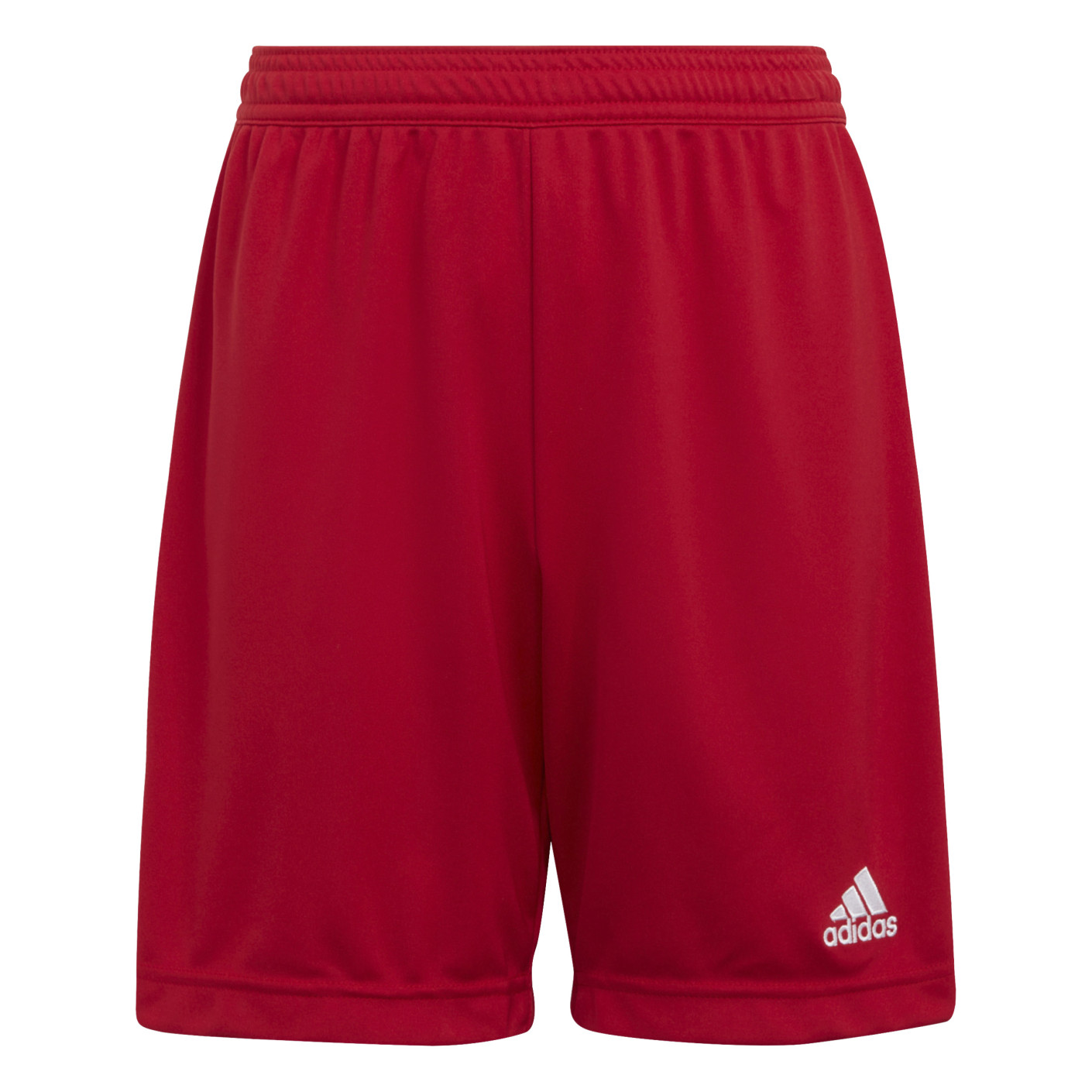 adidas Entrada 22 Kids Football Shorts Red White