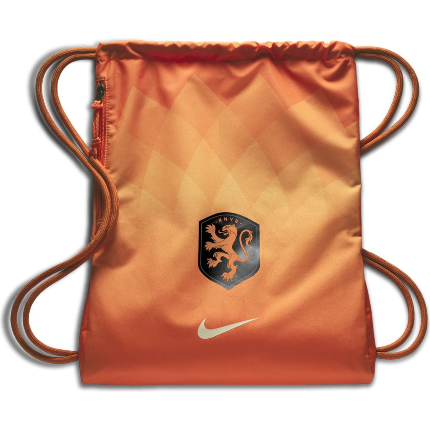 Nike Nederland Gymtas Oranje Zwart Wit