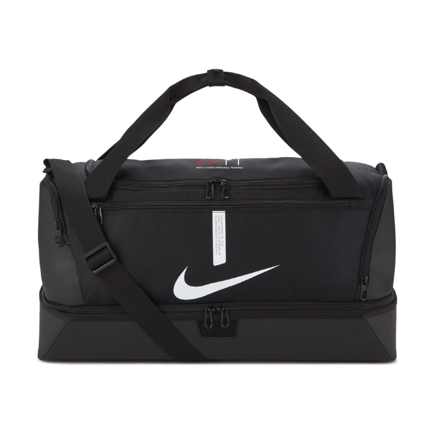 Cos PT Football Bag Medium Shoe Compartment Black
