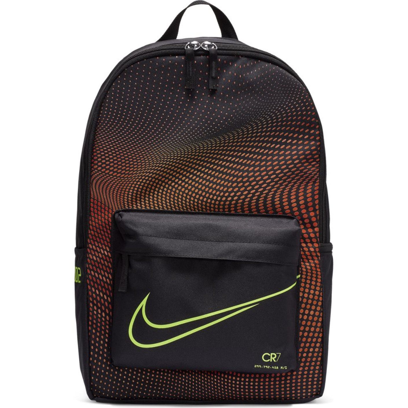 Nike CR7 Backpack Zwart Oranje Geel