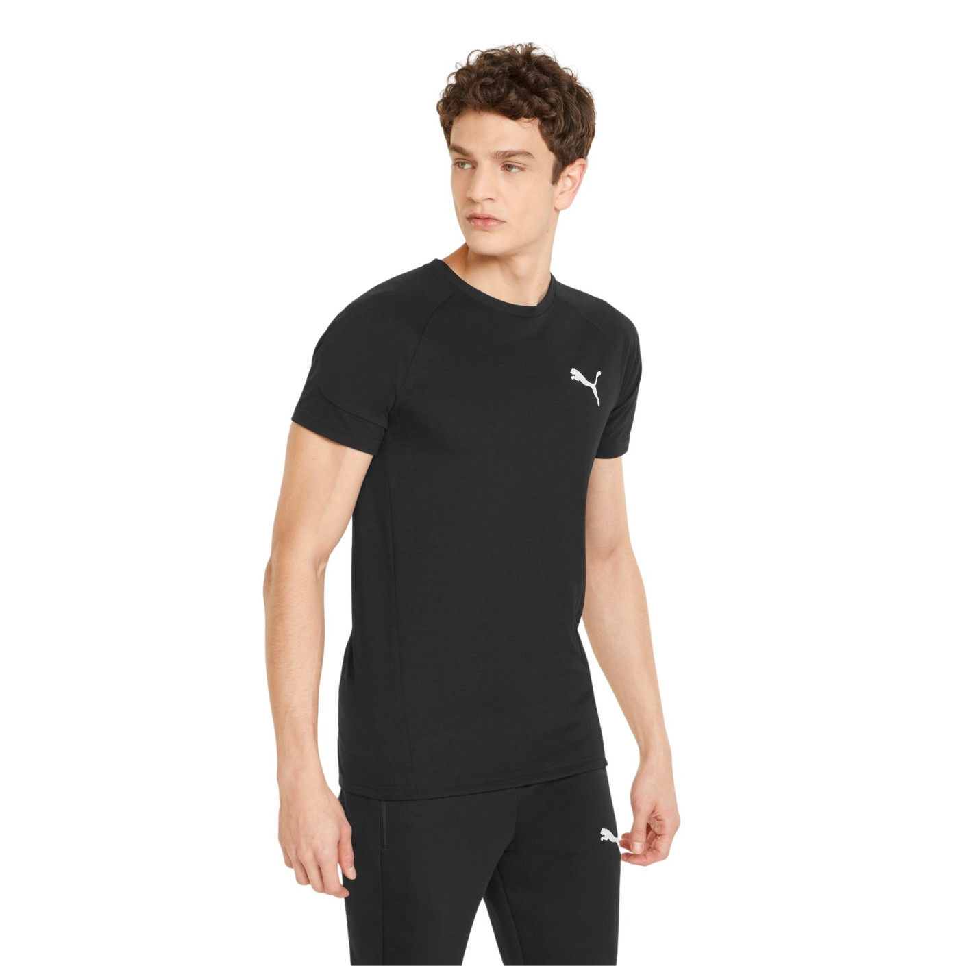 PUMA Evostripe T-Shirt Zwart
