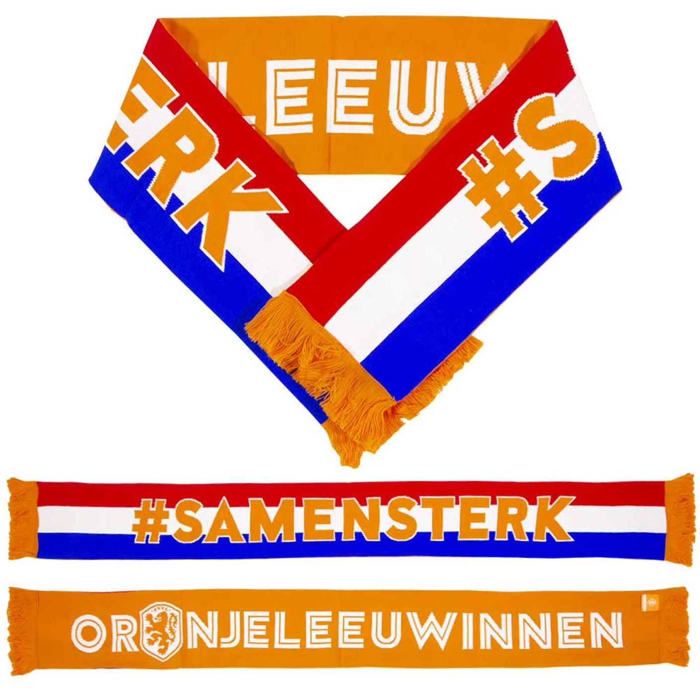 KNVB Sjaal Oranje Leeuwinnen #SAMENSTERK