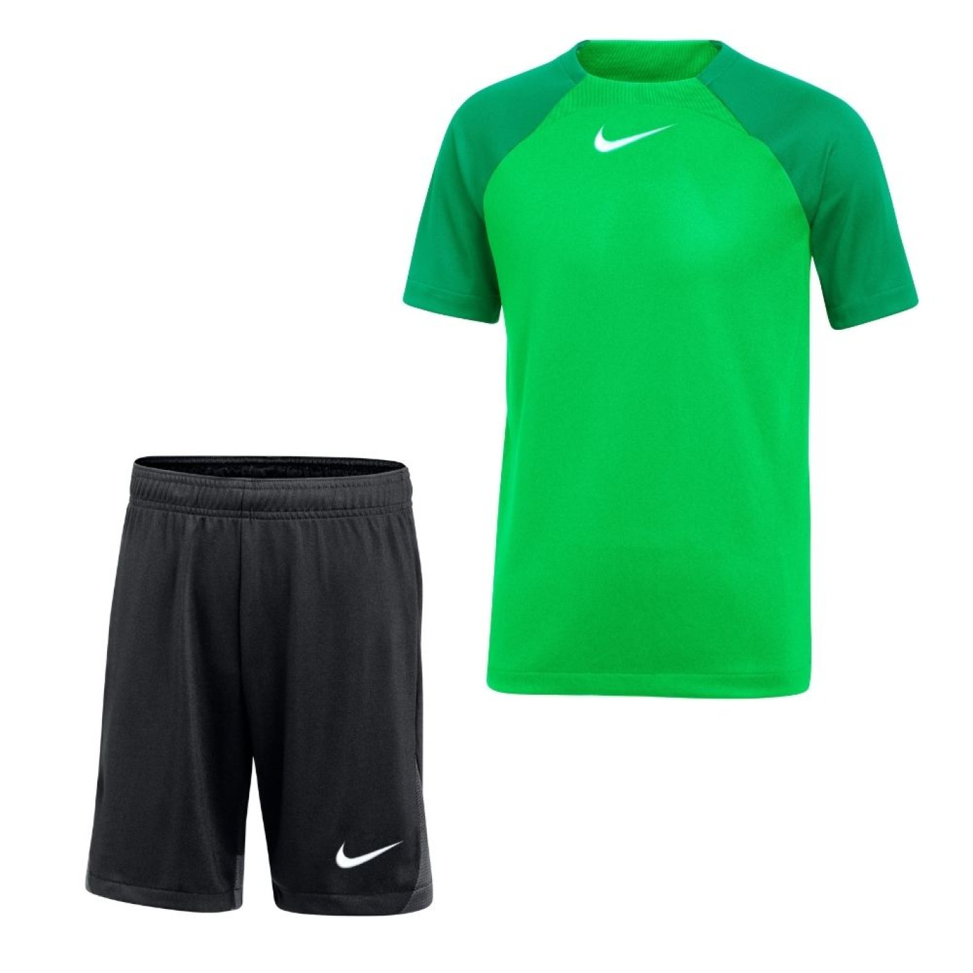 Nike Academy Pro Trainingsset Kids Groen Donkergroen Zwart