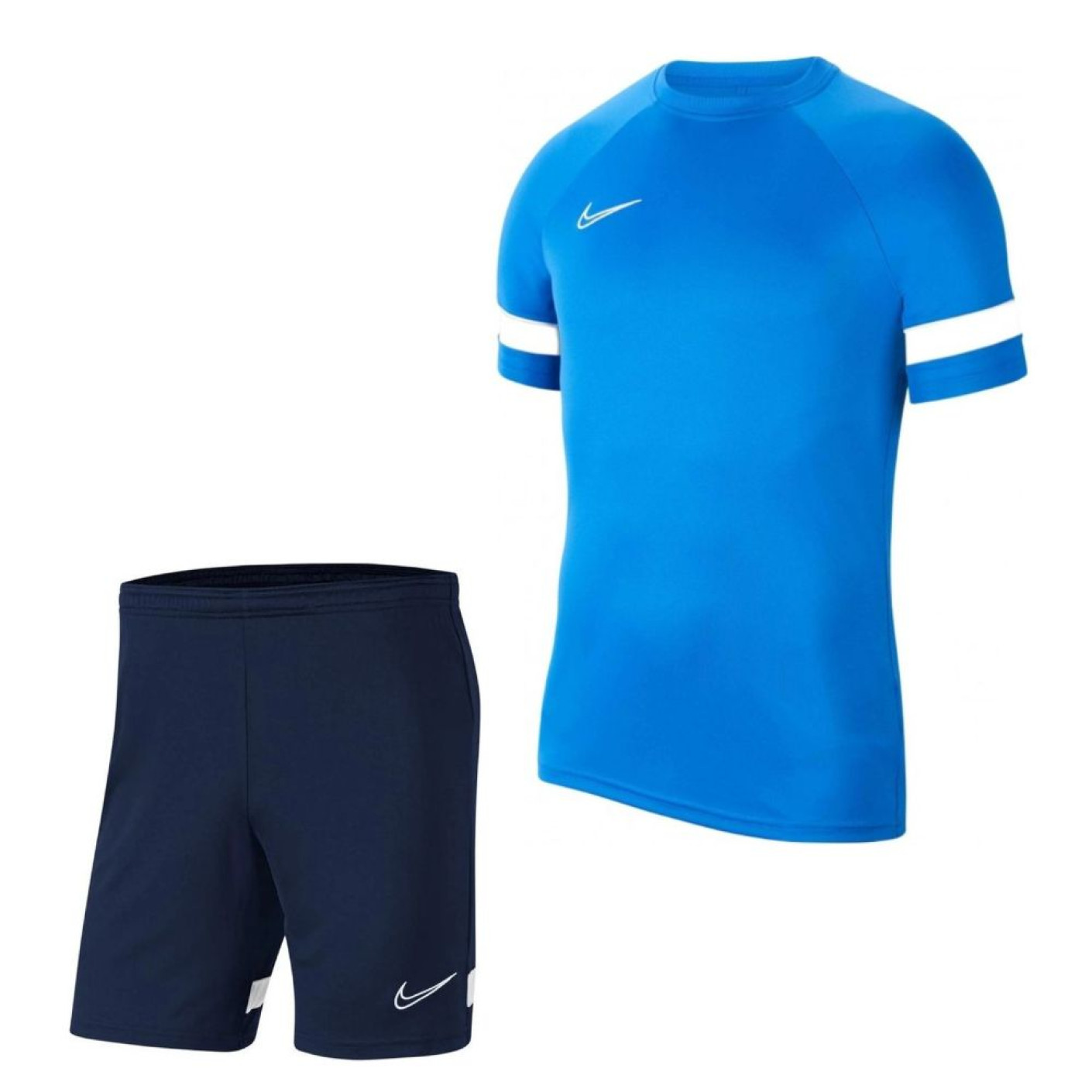 Nike Dri-Fit Academy 21 Trainingsset Blauw