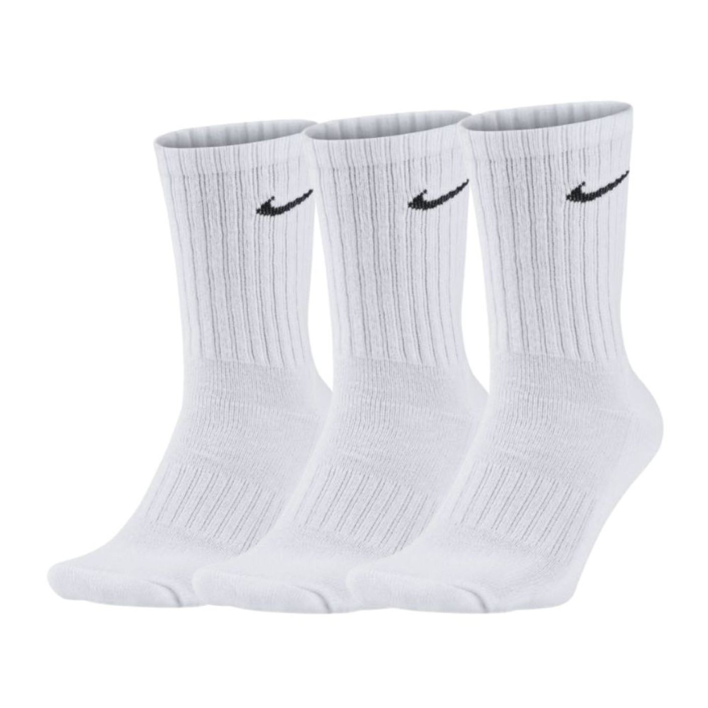 Nike Cushioned Sportsokken Hoog 3-Pack Wit