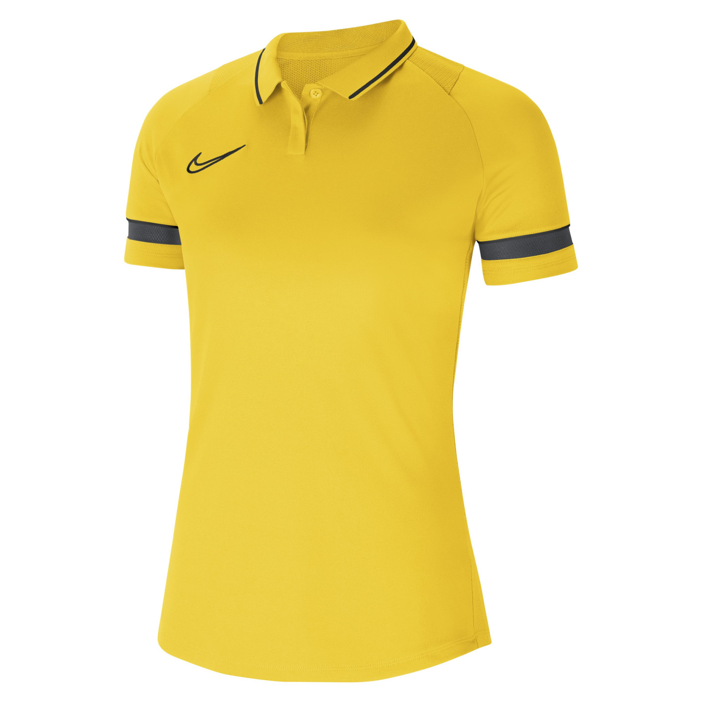Nike Dri-Fit Academy 21 Polo Dames Geel