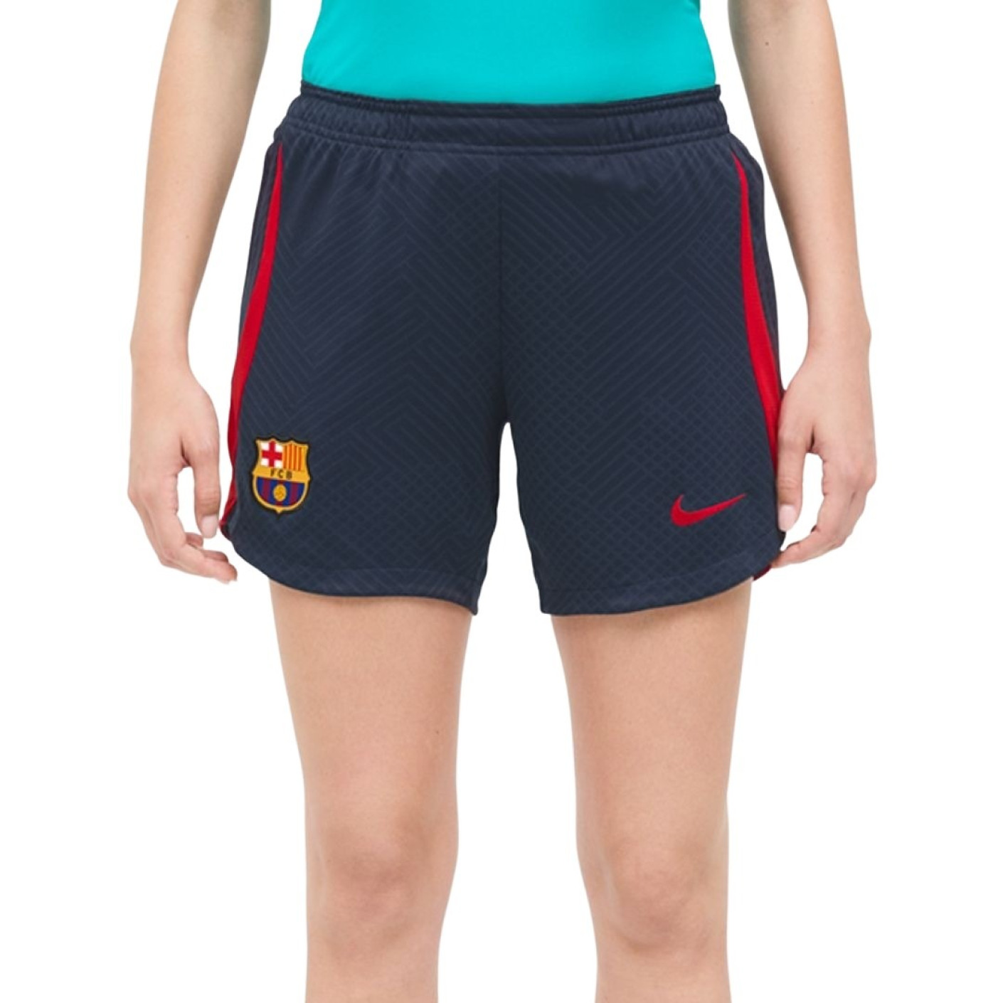 Nike FC Barcelona Strike Trainingsbroekje 2022-2023 Dames Donkerblauw Rood