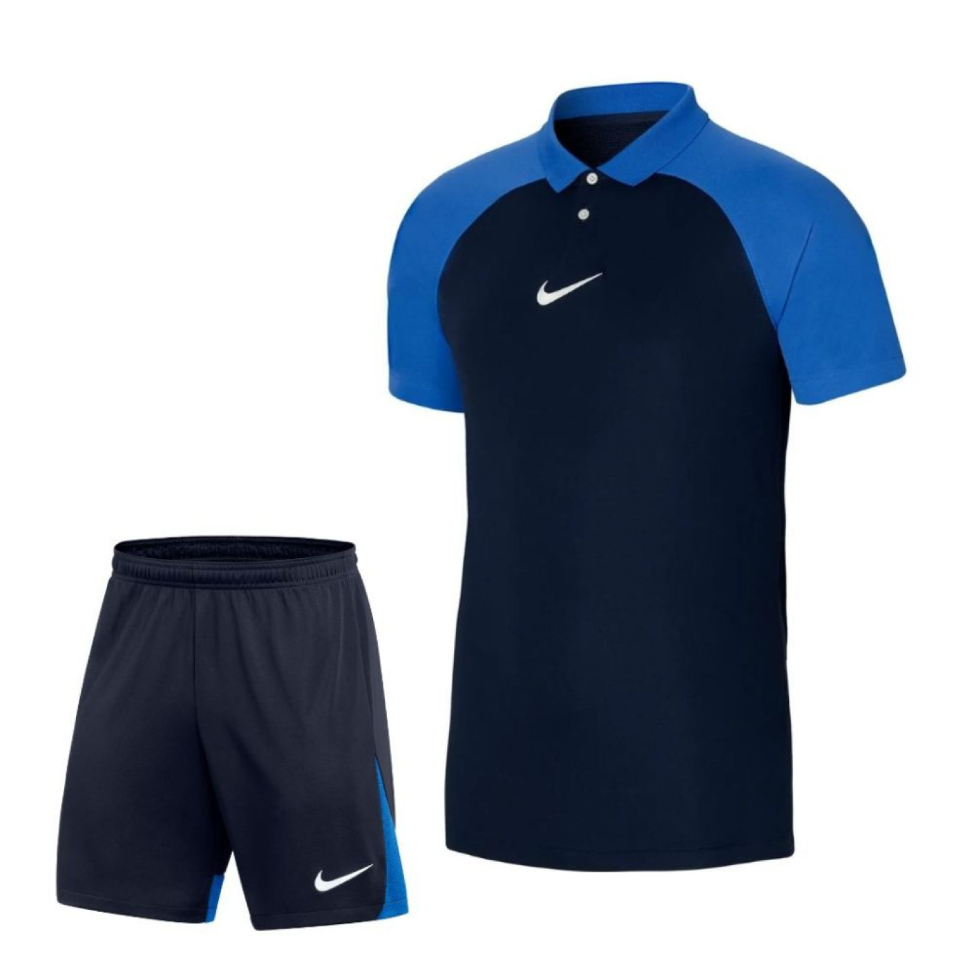 Nike Academy Pro Polo Trainingsset Donkerblauw Blauw