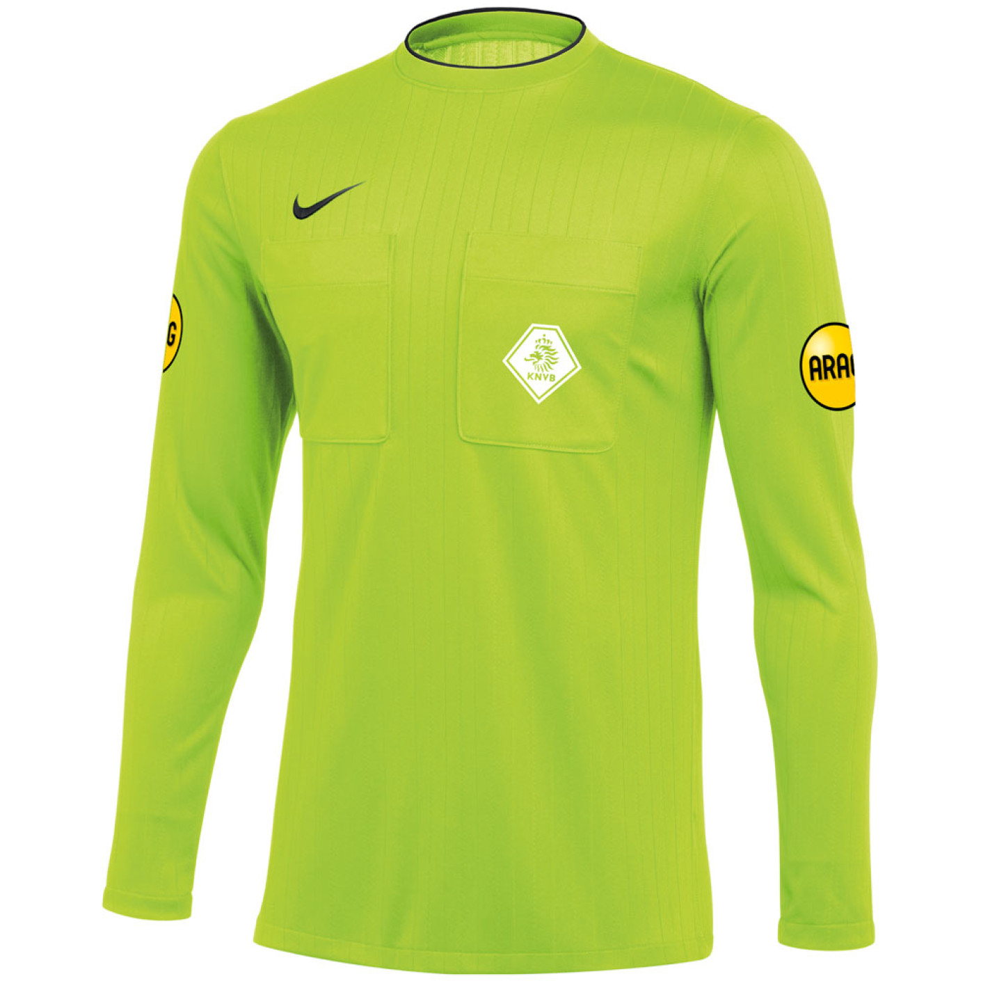Nike KNVB Scheidsrechtersshirt Lange Mouwen 2022-2024 Geel