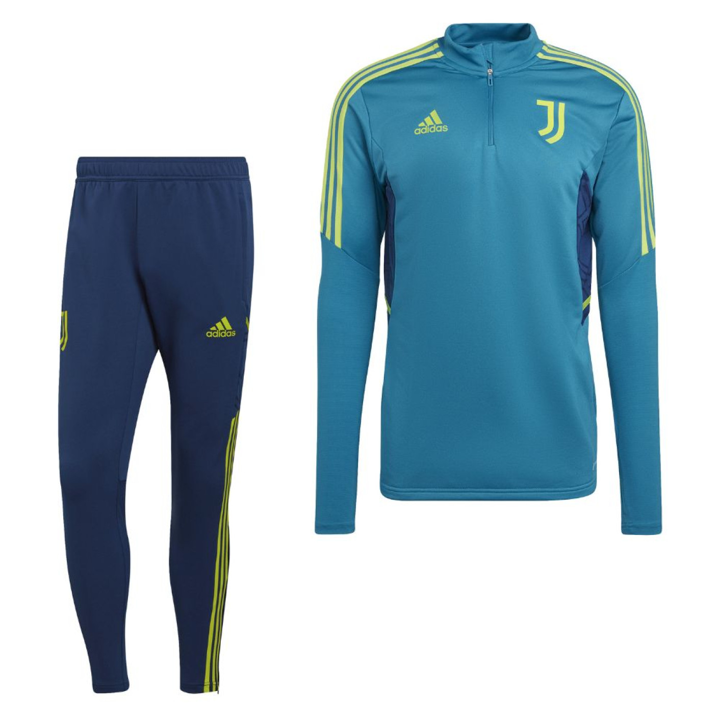 adidas Juventus Trainingspak Blauw
