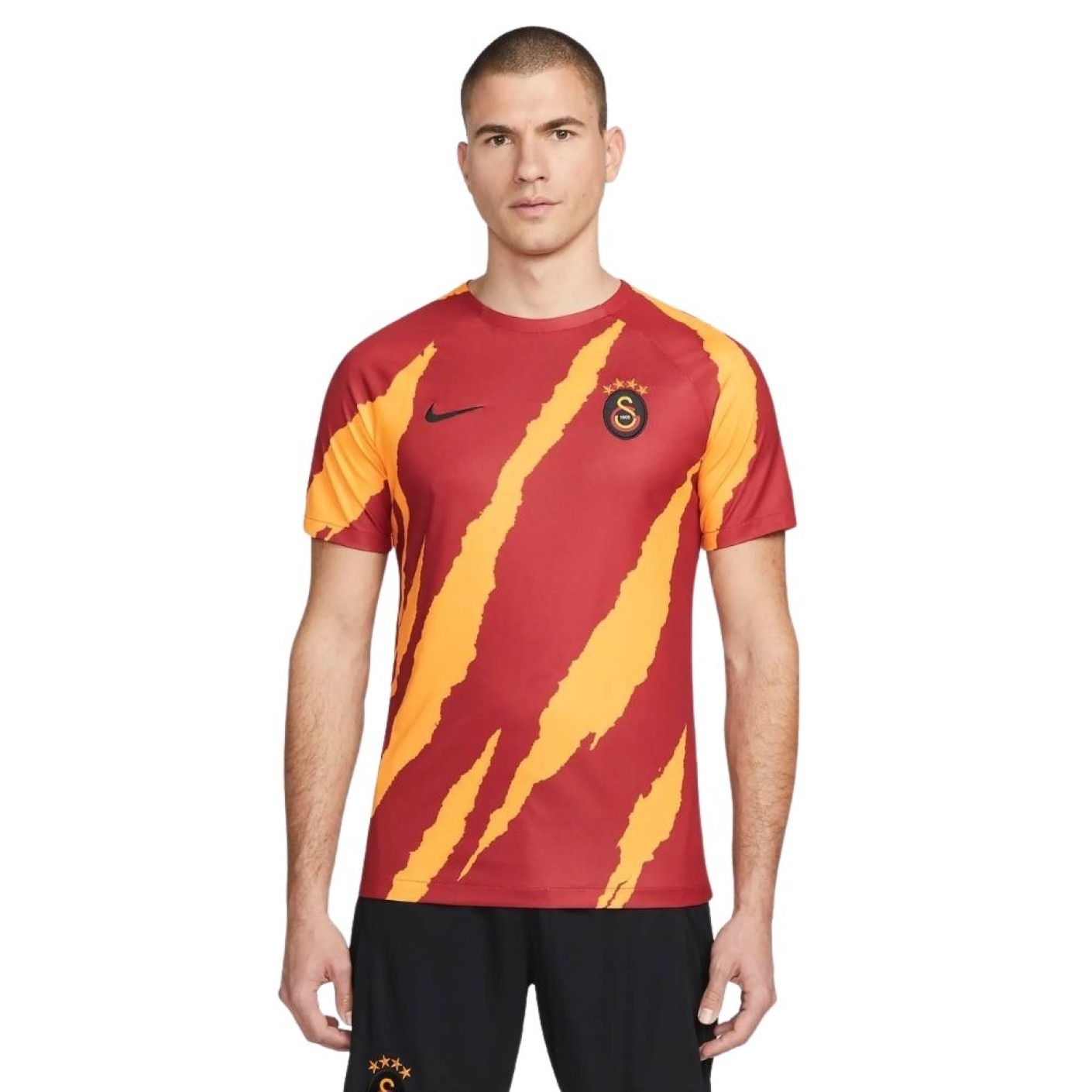 Nike Galatasaray Pre Match Trainingsshirt 2022-2023 Rood Zwart