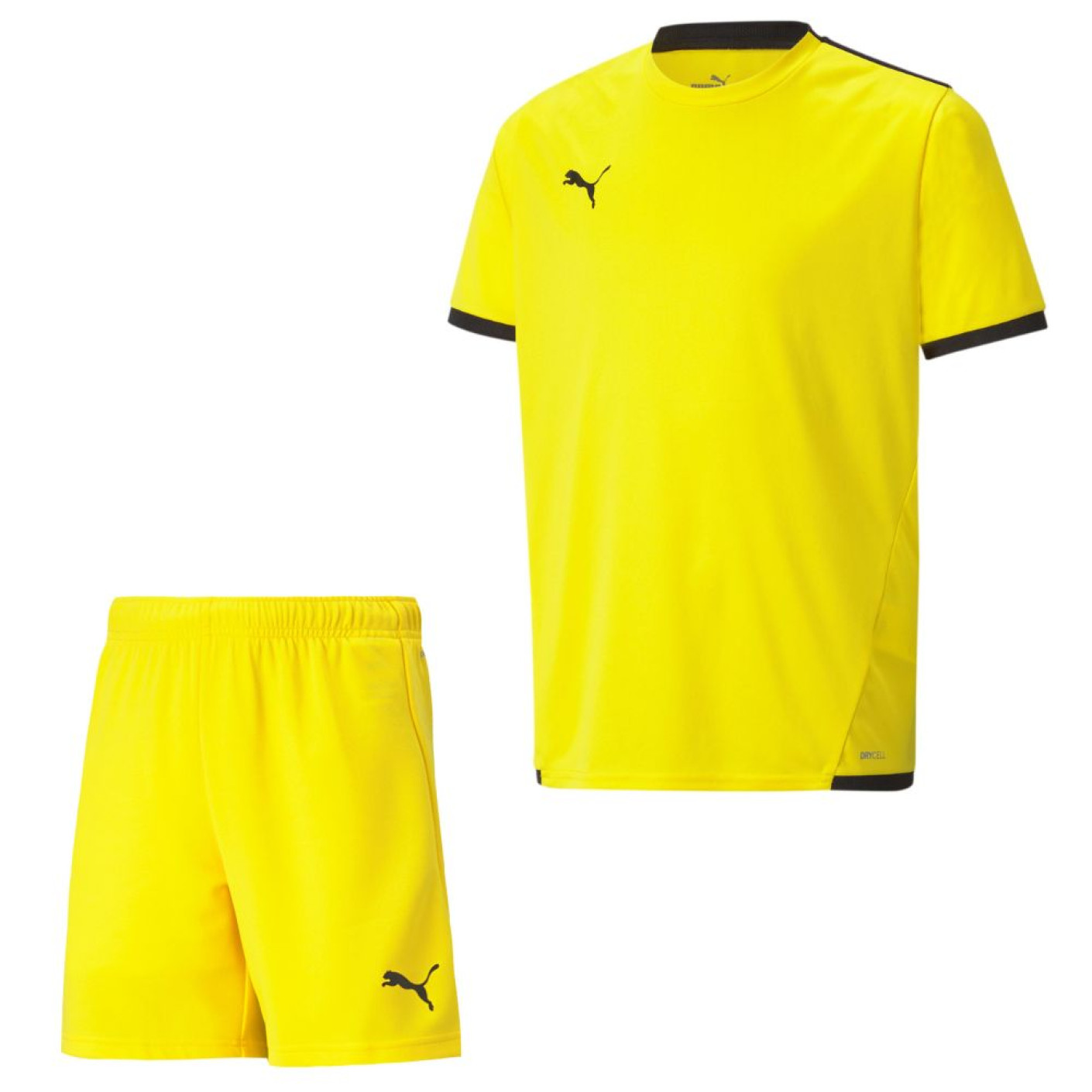 PUMA TeamLiga Training Set Kids Yellow Black