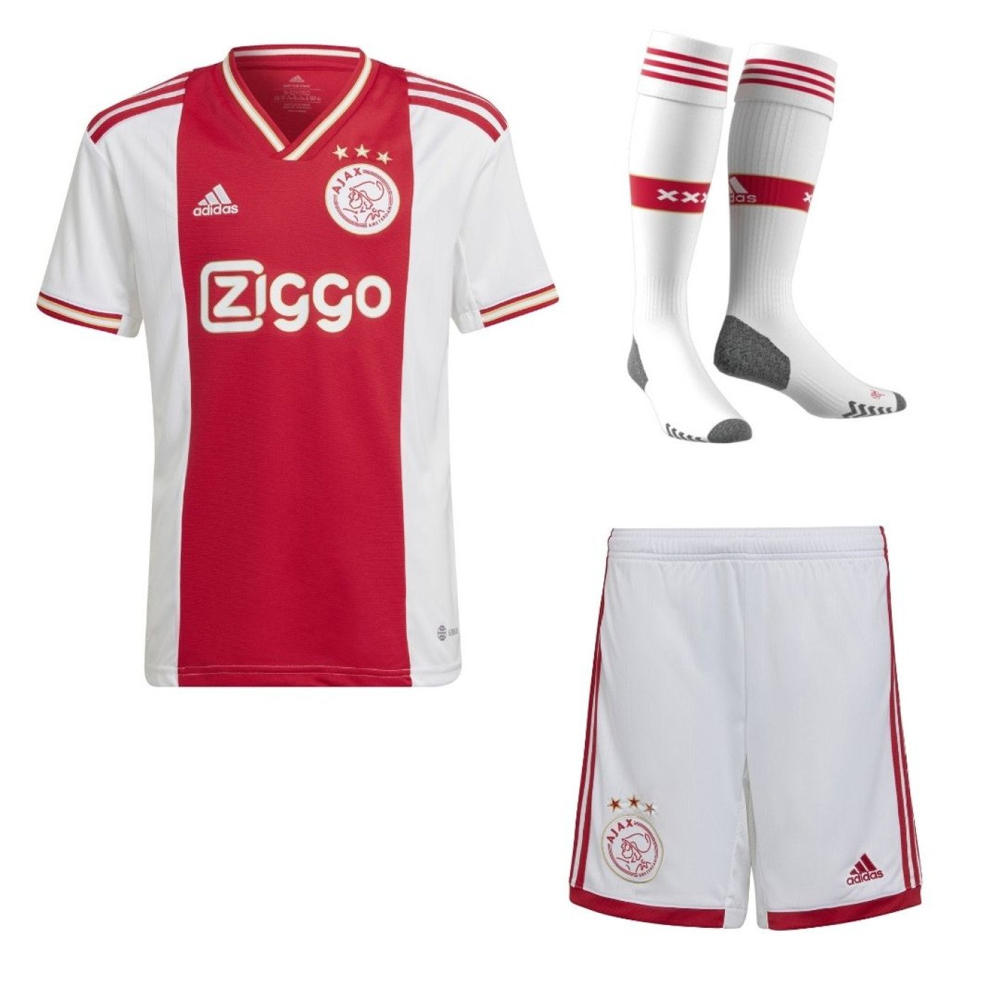 adidas Ajax Thuistenue 2022-2023 Kids