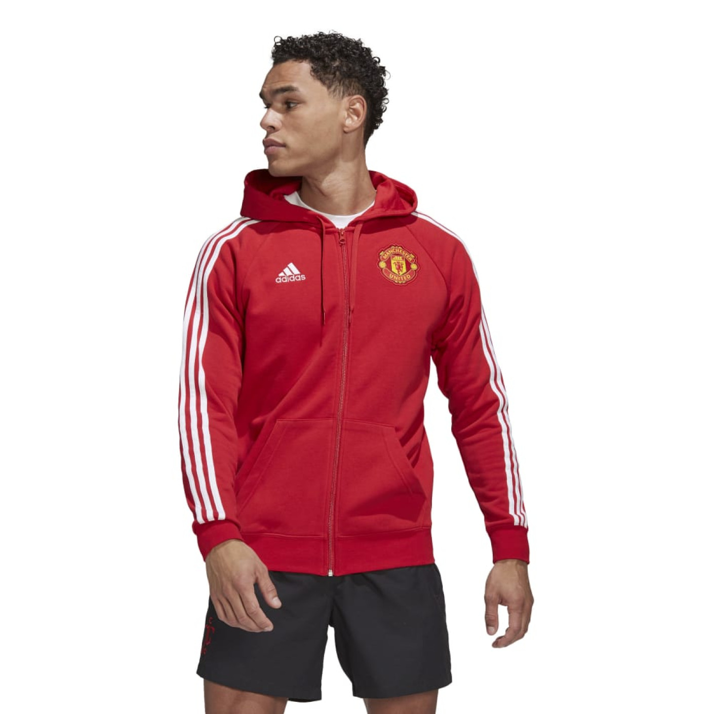 Lot Ironisch Denk vooruit adidas Manchester United DNA Vest Full Zip 2022-2023 Rood