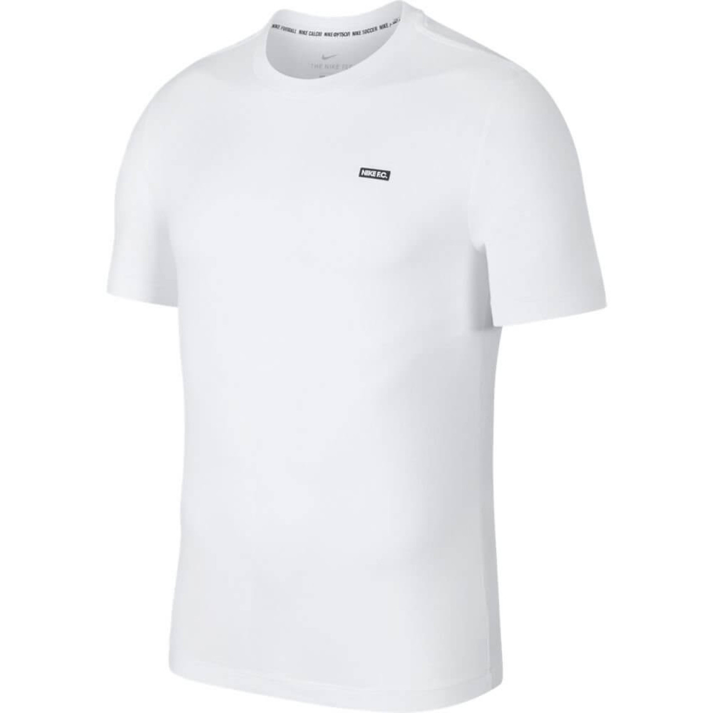 Nike F.C. Dry Shirt Small Block Wit Zwart