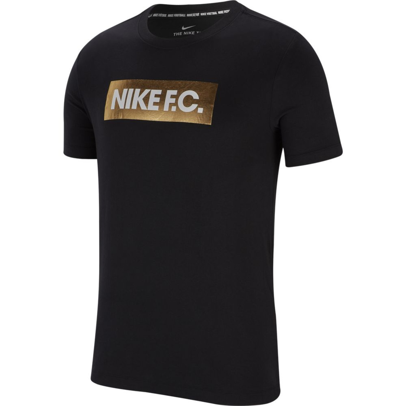 Nike F.C. Dry Shirt Blok Zwart Goud