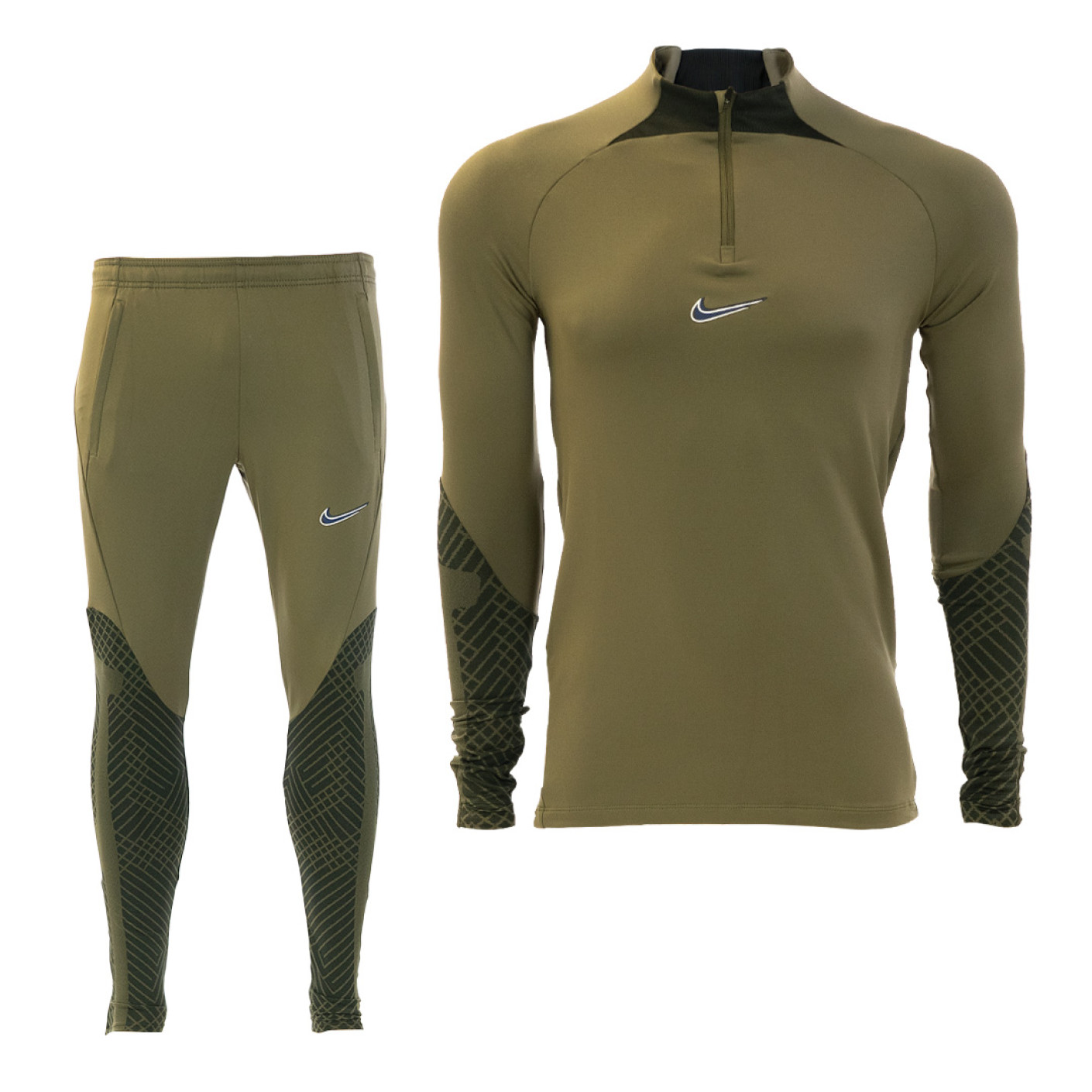 Nike Dri-Fit Strike 22 Trainingspak Groen Zwart Wit